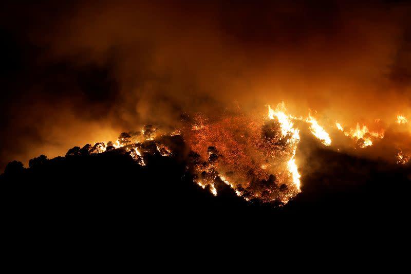 Por incendio en Los Ángeles, desalojan a 20 mil personas