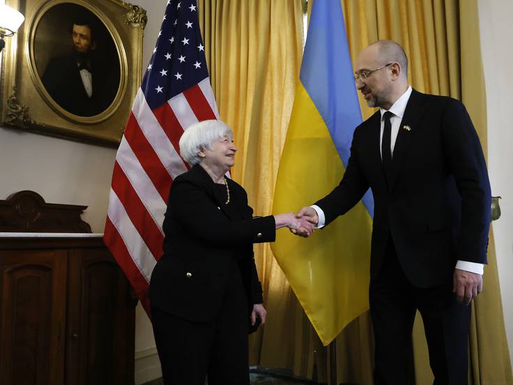 EEUU y 5 países más acordaron perdonar a Ucrania pagos de deuda hasta 2023