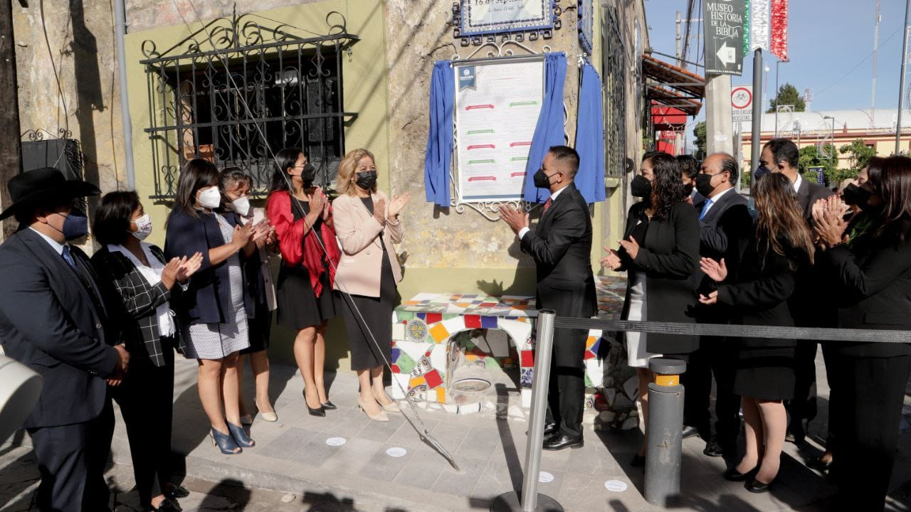 En San Andrés Cholula; fue presentado el Bando Solmene para estas fechas patrias del mes de septiembre 