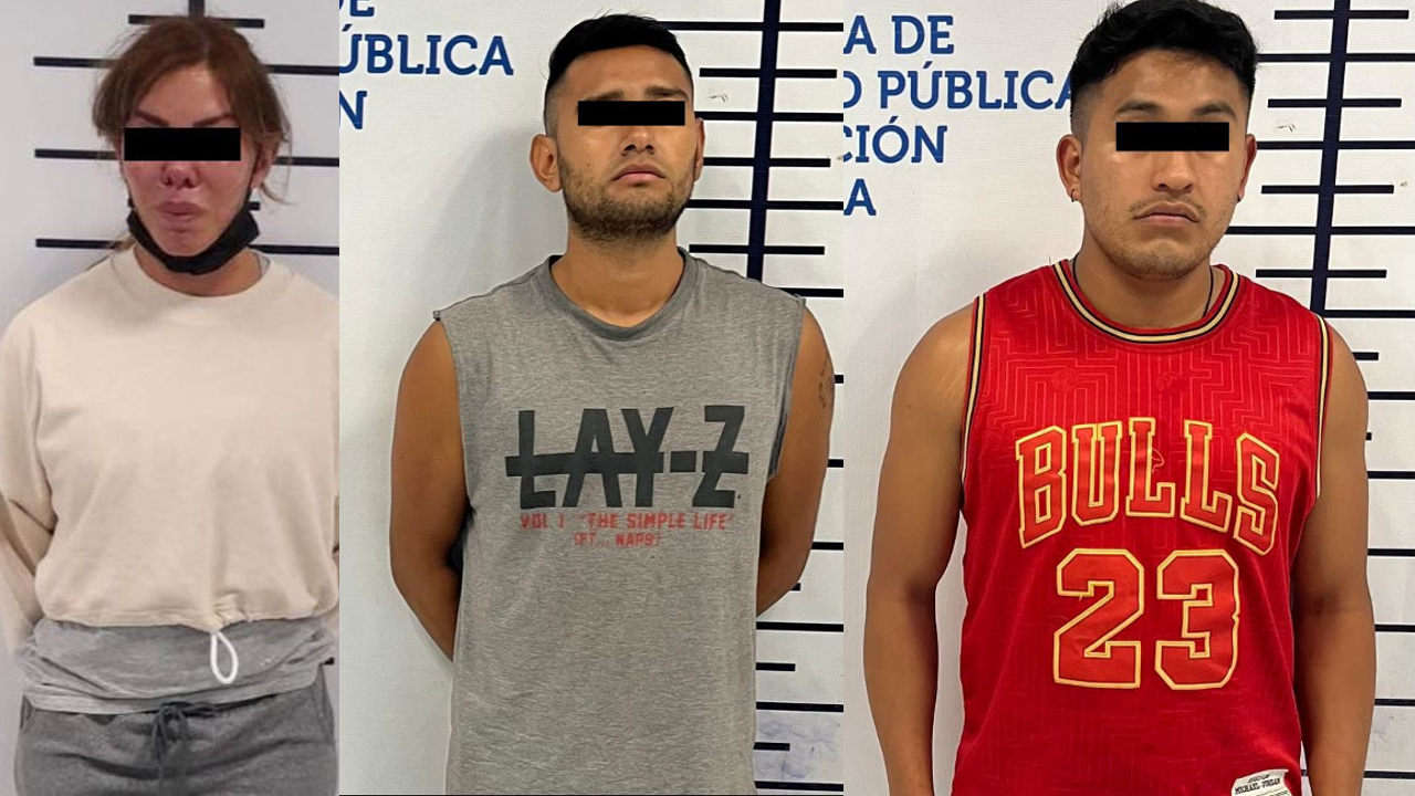 Detienen en San Andrés Cholula a cuatro presuntos ladrones de supermercados