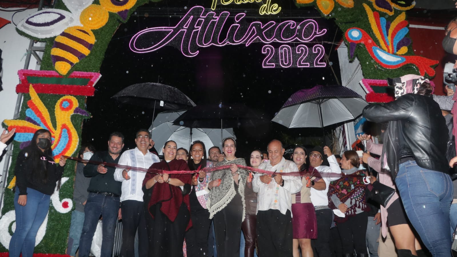 Entre ambiente de alegría y emoción inicio con gran éxito la feria de Atlixco 2022