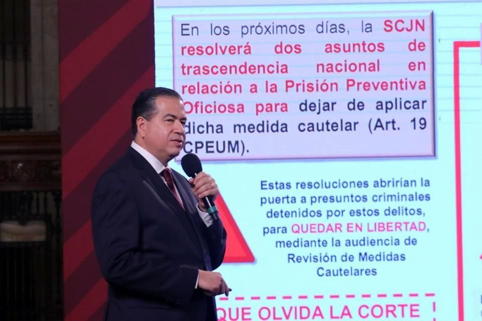 Exhibe SSPC a jueces y sus resoluciones liberando a presuntos delincuentes
