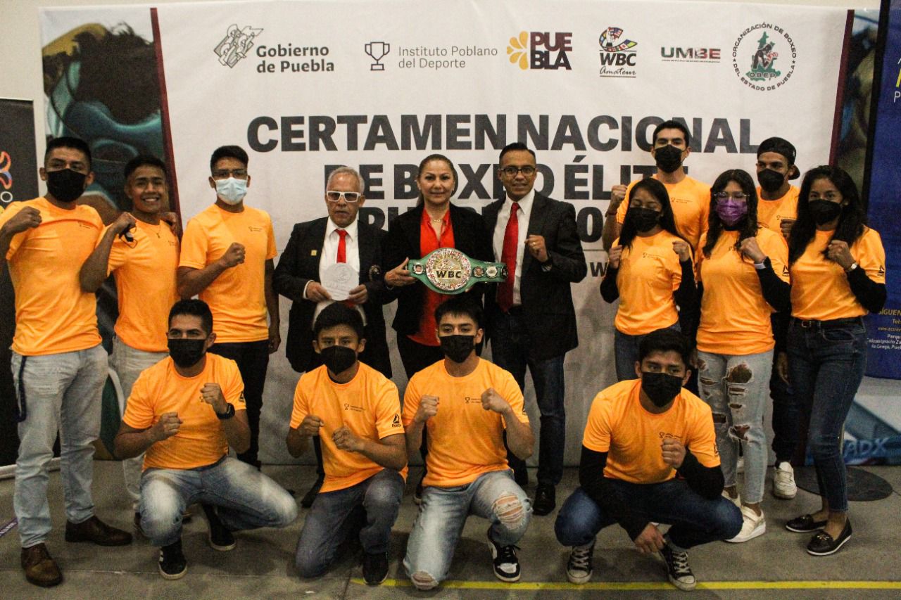 Presentan a la Selección Poblana que participará en el Nacional de Boxeo Élite