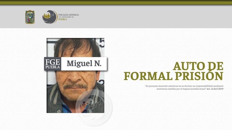 Miguel N. es enviado a prisión por disparar a una mujer por la disputa de un terreno en Aquixtla