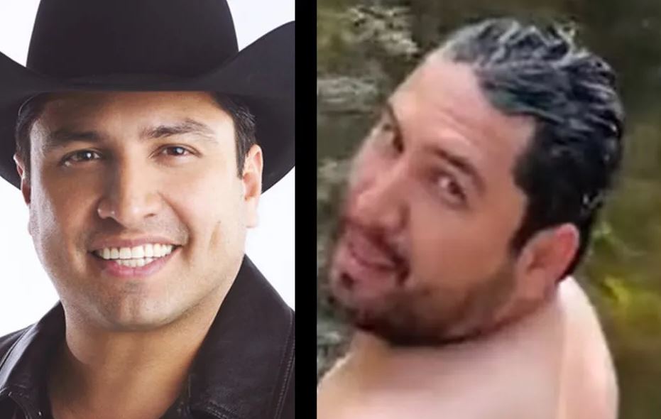 "Y tu que no quieres ir": Captan a Julión Álvarez bañándose en un río, se hace viral por su humildad (Vídeo)