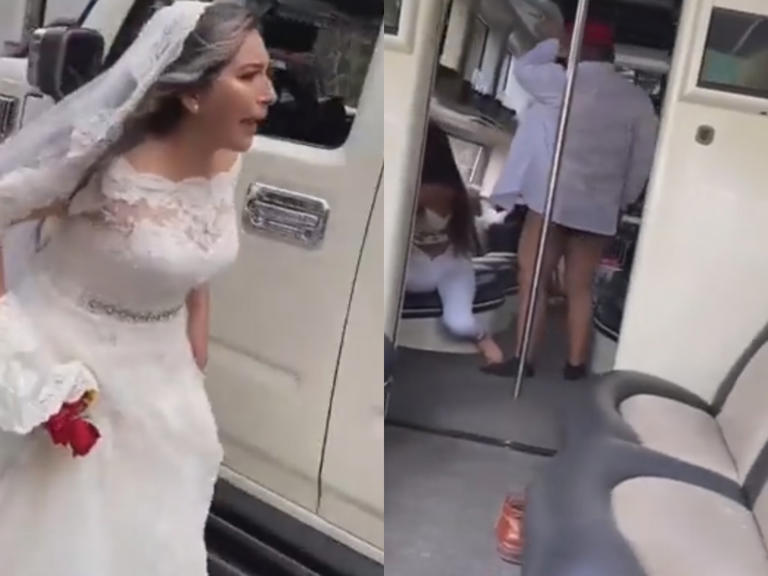 "Despedida de soltero de último minuto": Novio es descubierto en infidelidad  justo antes de la boda (Vídeo)