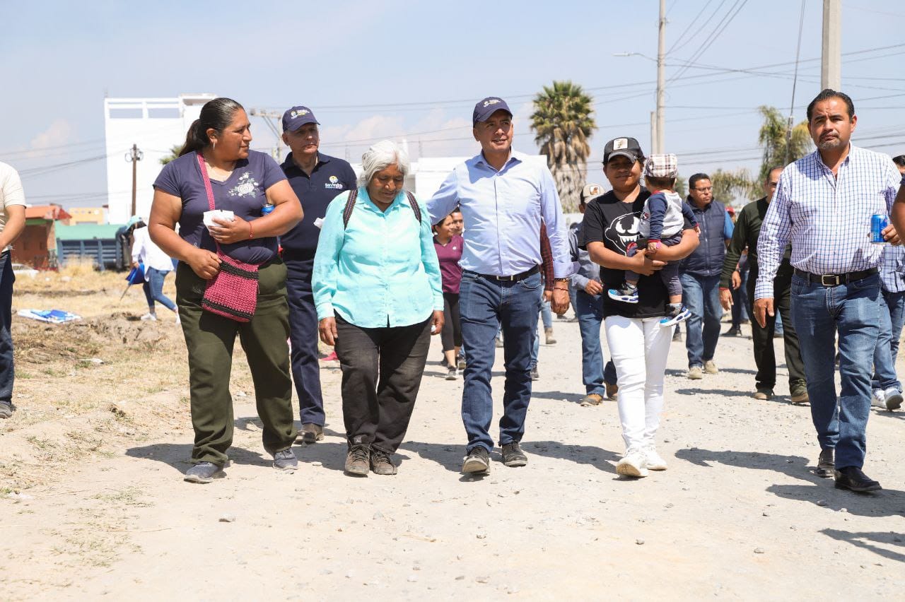 Arranca ayuntamiento de San Andrés Cholula con adoquinamiento en calles de la cabecera municipal
