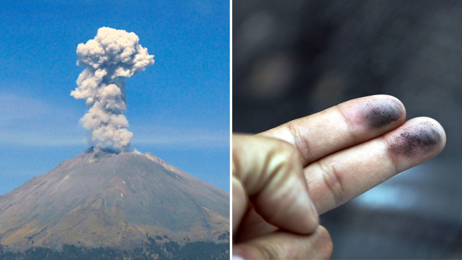 Qué hacer con la ceniza del Popocatépetl: ¿Es dañina?