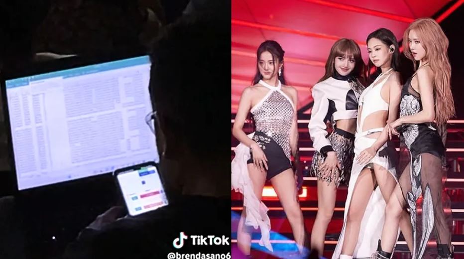 Padre de familia es captado trabajando durante concierto de Blackpink; hecho se hace viral (Vídeo)
