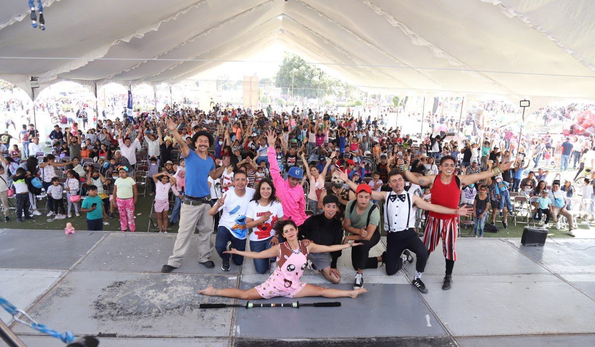 Más de cinco mil pequeños disfrutaron con grandes sorpresas en San Andrés Cholula el “Día del Niño” 