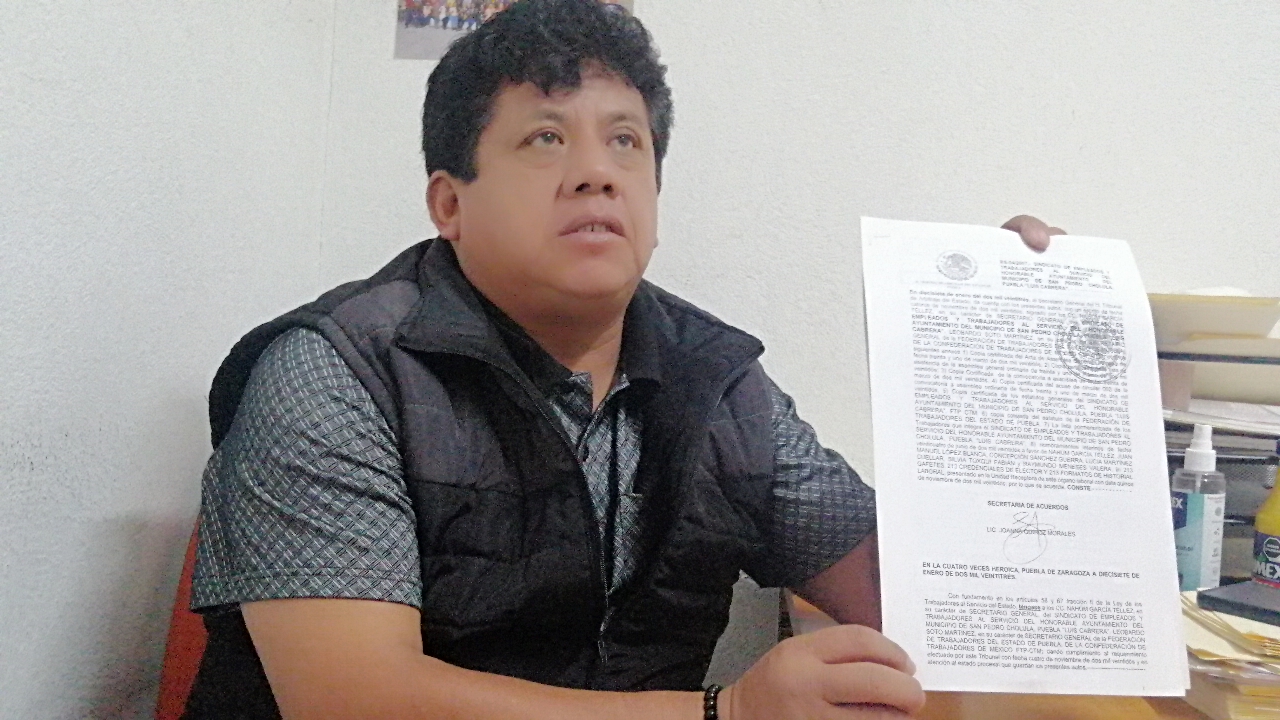 En asamblea acuerdan trabajadores del sindicato “Luis Cabrera” auditoria a Maribel Jiménez