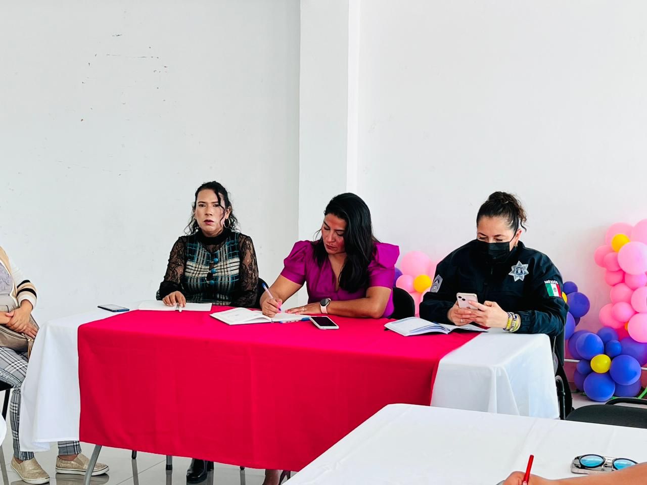 Evalúa regidora Berenice Porquillo, acciones de seguridad pública