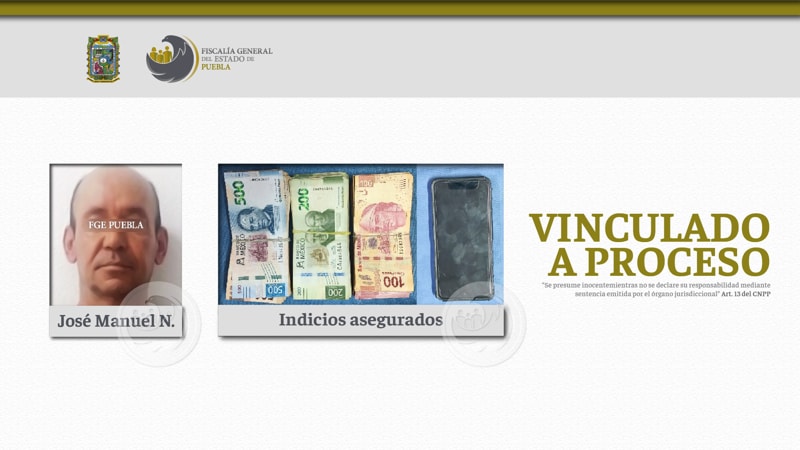 José Manuel N. es enviado a prisión por extorsionar a su familiar; pedía 800 mil pesos