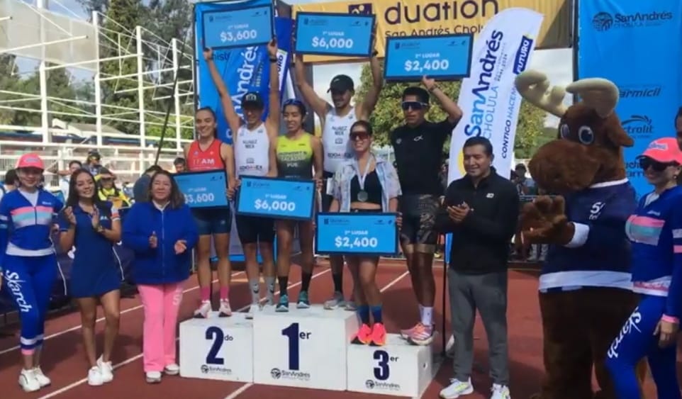 San Andrés Cholula nuevamente escenario del Duatlón 2023