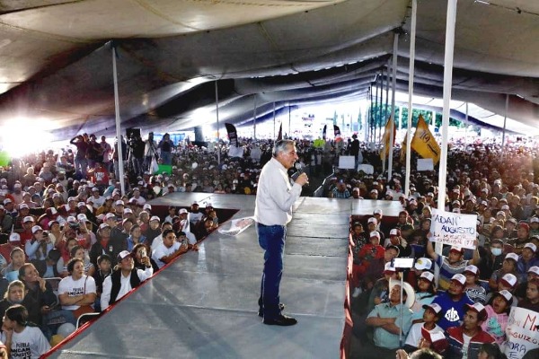 Anuncian nueva visita de Adán Augusto López a Puebla