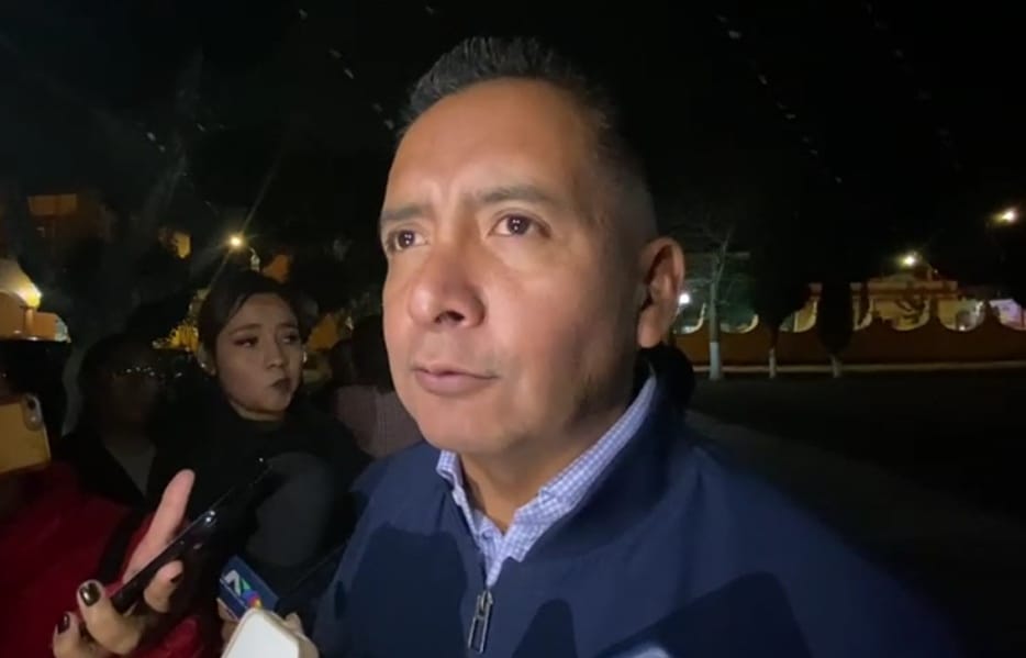 Prontamente reinicio de trabajos en plaza pública de Tonanzintla: Edmundo Tlatehui