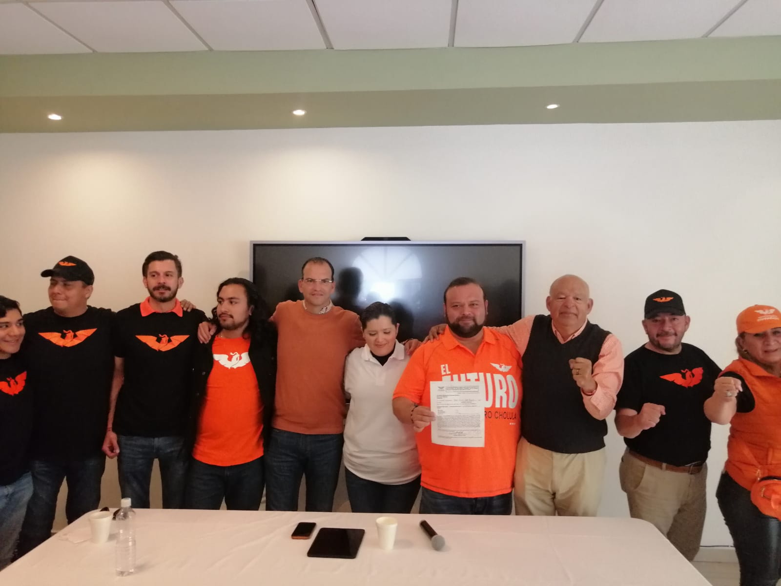 Isauro López Romero, precandidato único de Movimiento Ciudadano para alcaldía de Cholula