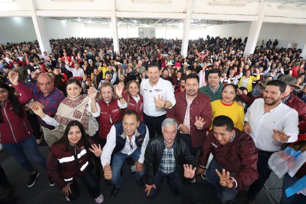 Armenta designa a David Huerta coordinador de precampaña en la Sierra Norte