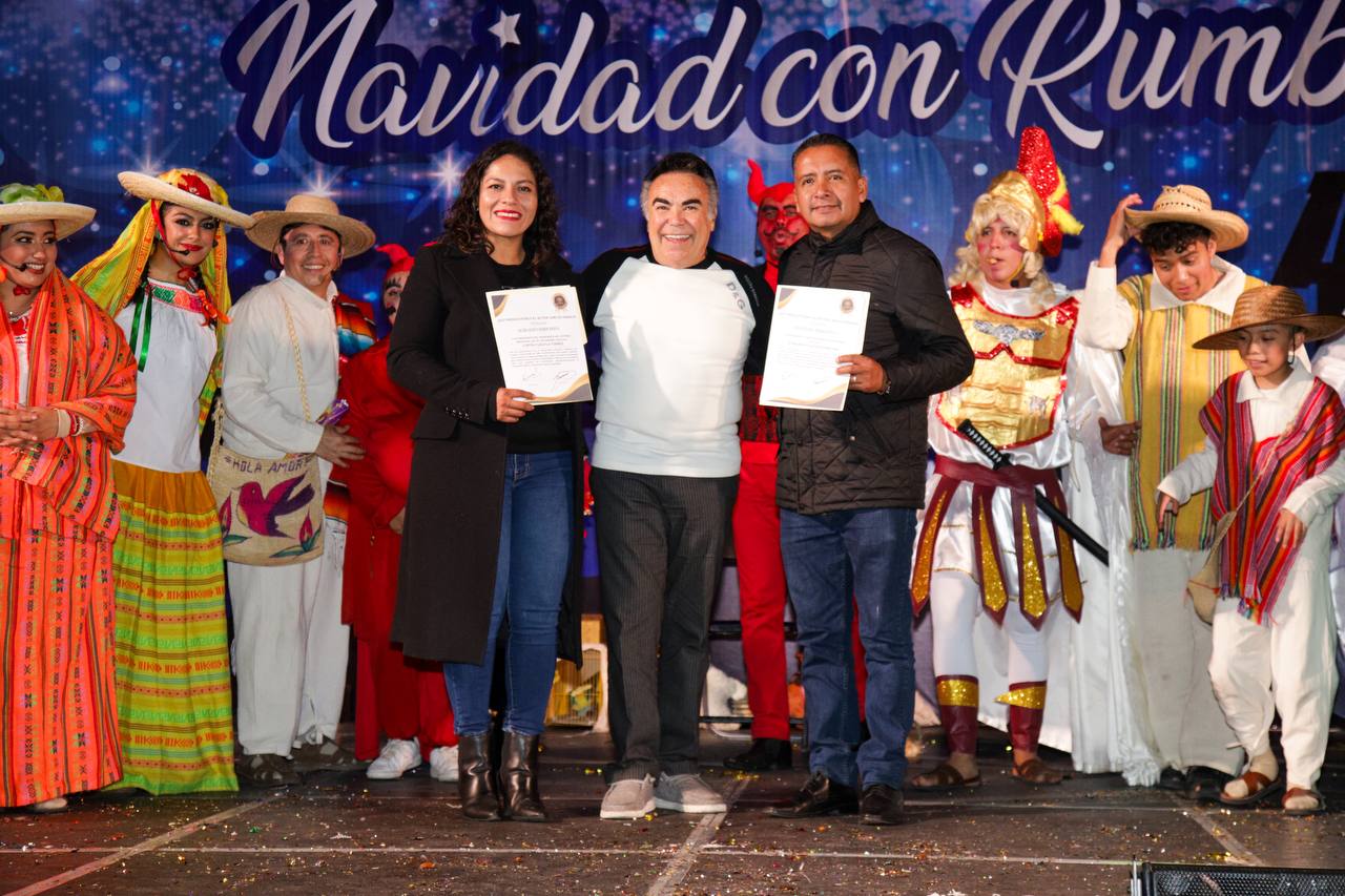 Por tercer año consecutivo, San Andrés Cholula vive una “Navidad con Rumbo”