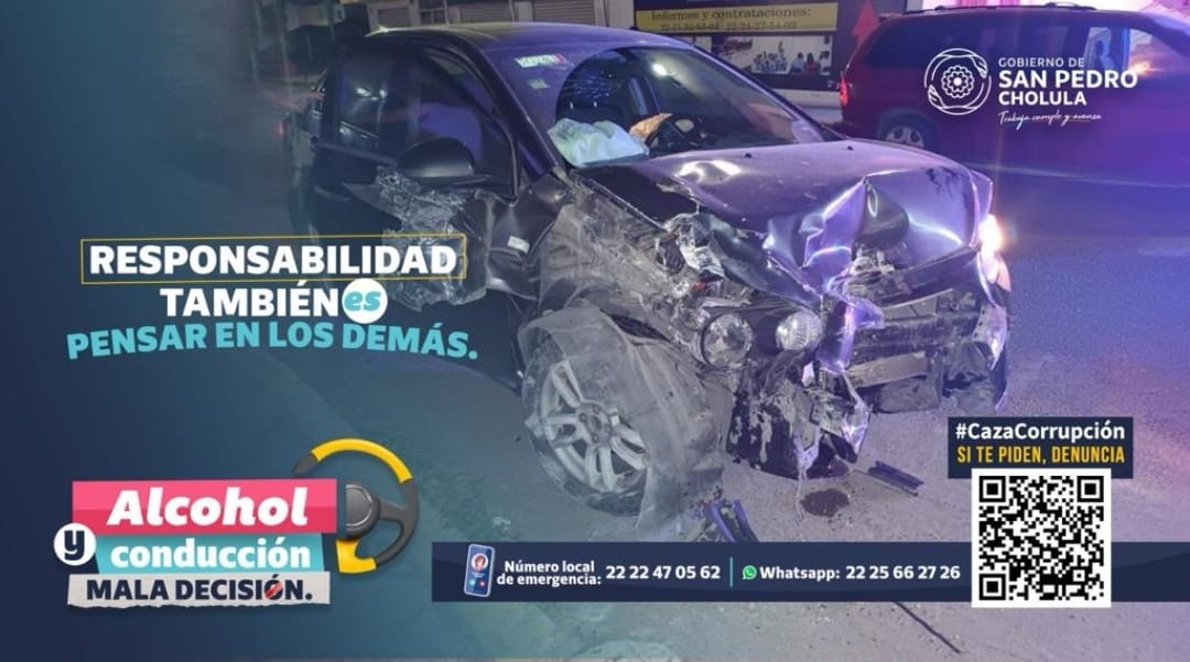 Implementa SPCH "El alcohol y la conducción son mala decisión"