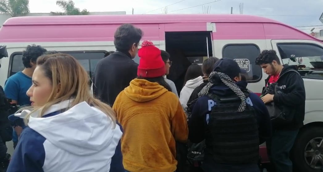 Incursiones exitosas en San Pedro Cholula en la prevención del robo a transporte público encabezado por Paola Angon