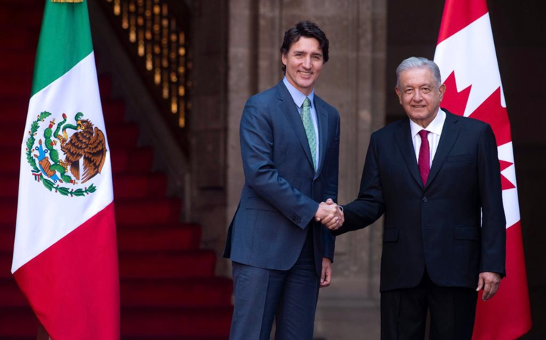 Concluye cumbre en México con reunión bilateral con Justin Trudeau