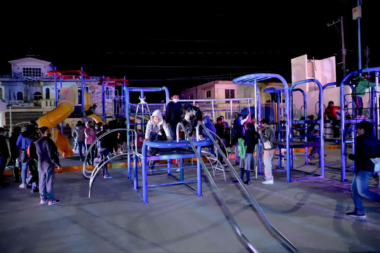 Inauguran Unidad Deportiva de San Rafael Comac