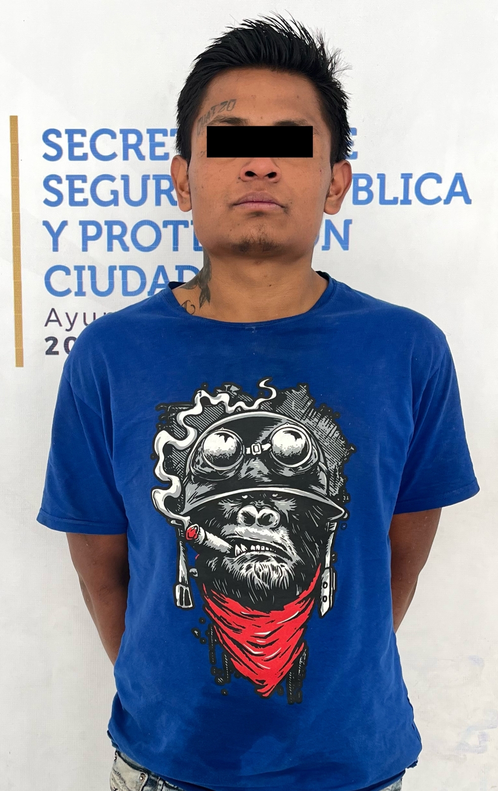 Detiene policía de San Andrés Cholula a dos presuntos responsables de robo a transeúnte