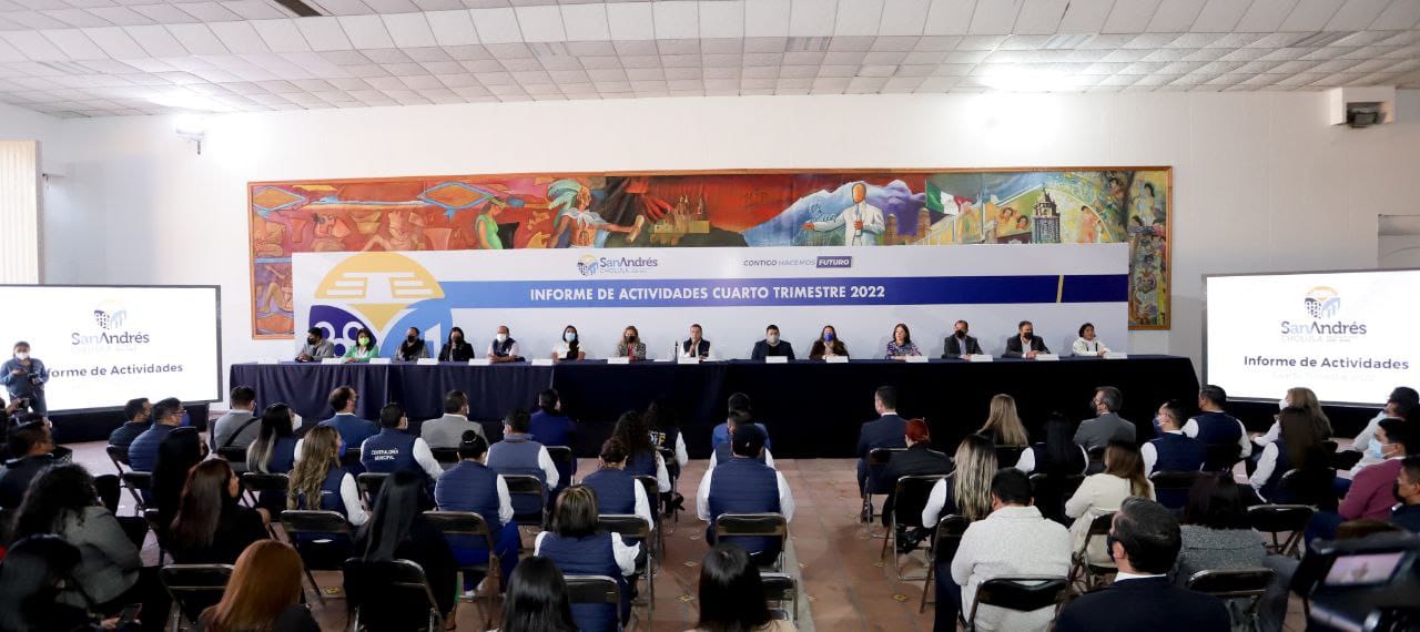 Presenta Mundo Tlatehui cuarto informe trimestral de actividades de 2022