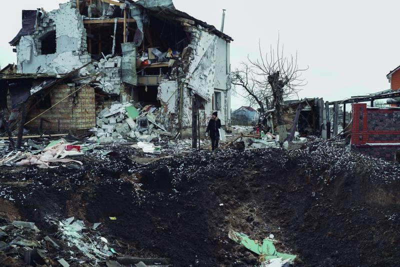 Misiles y drones rusos matan a 11 en Ucrania