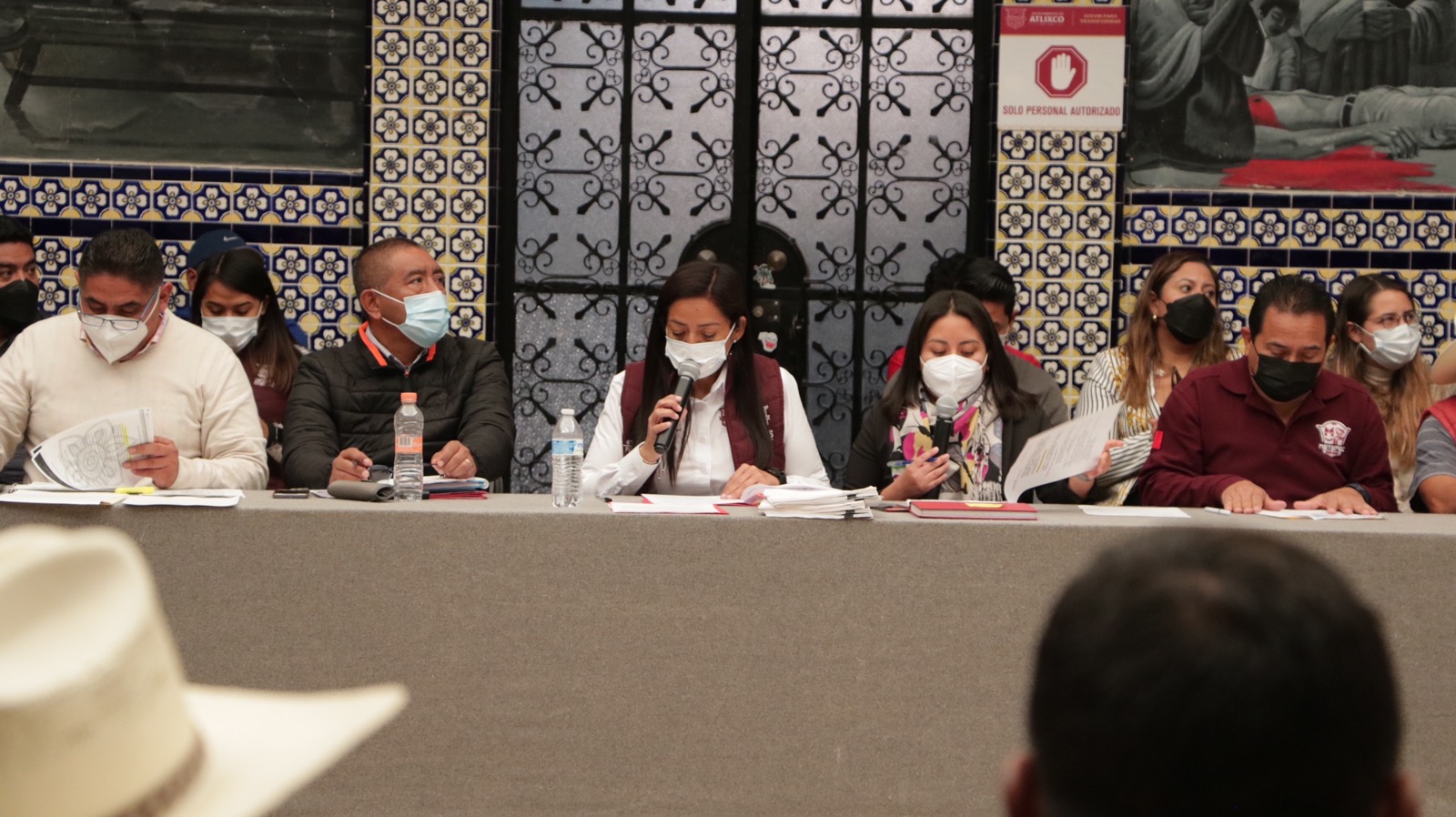 La presidenta Ariadna Ayala encabeza COPLADEMUN en Atlixco