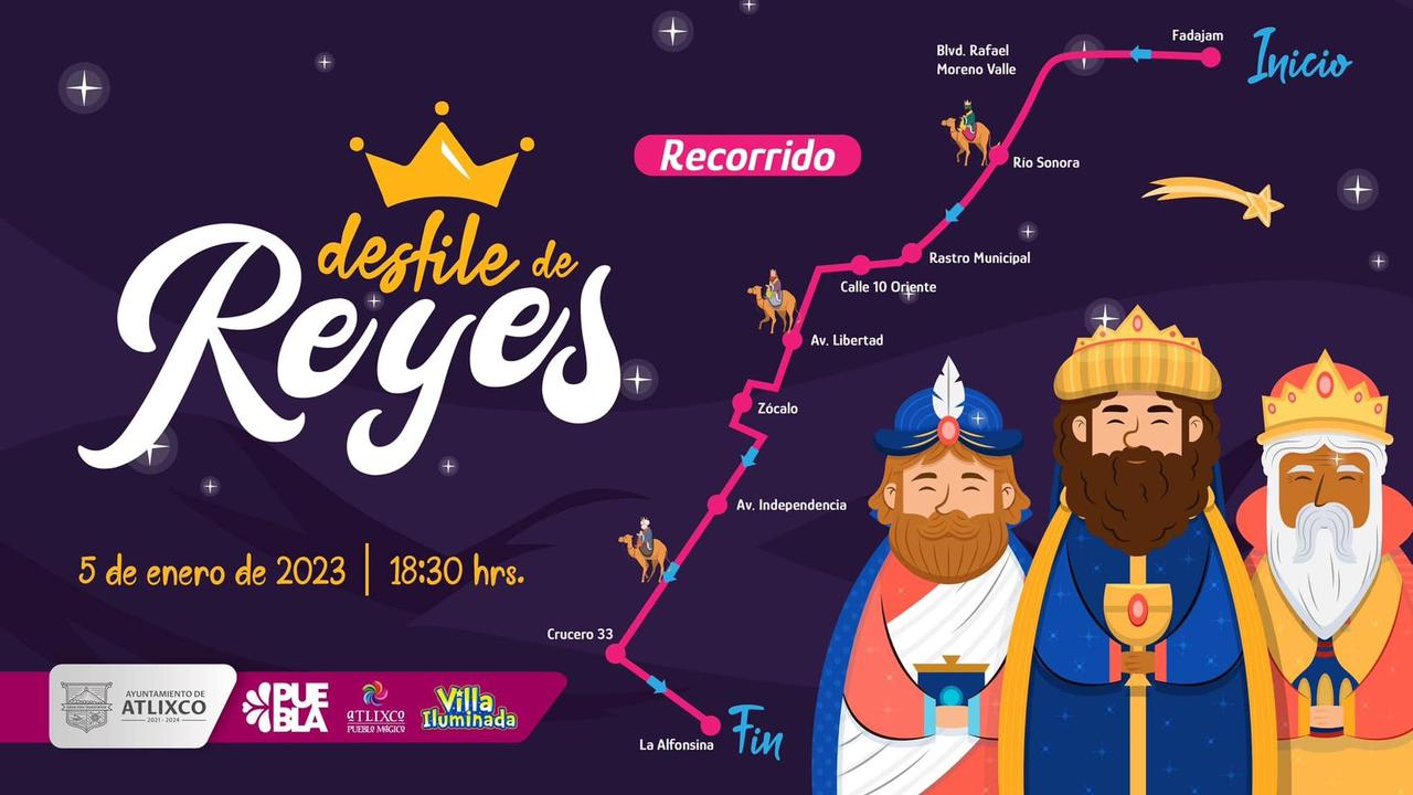 Ayuntamiento de Atlixco te espera este jueves con sorpresas previo a la llegada de Reyes Magos