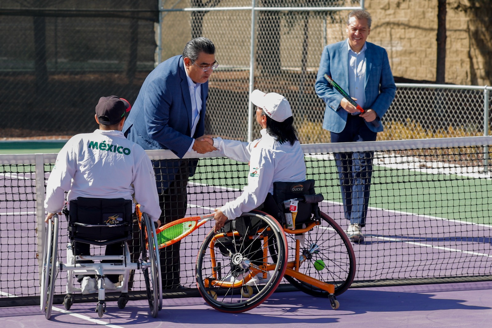 Sergio Céspedes inauguró el Premundial de Para Tenis de Mesa 