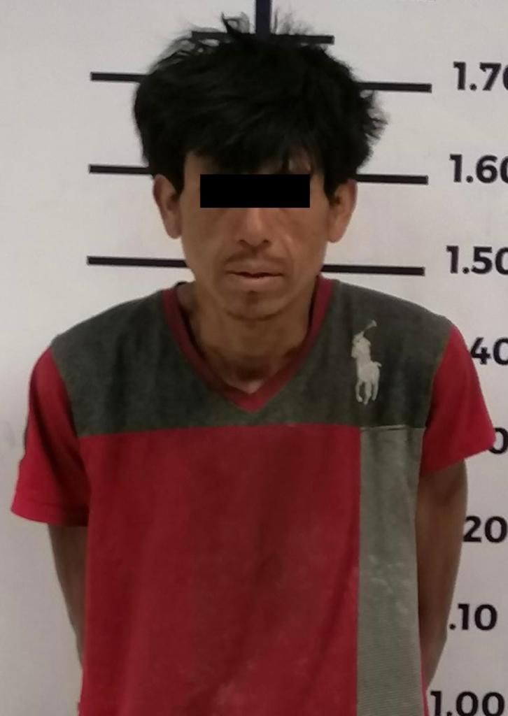 Por robo y daños a propiedad ajena, policías viales de San Andrés Cholula detienen a una persona