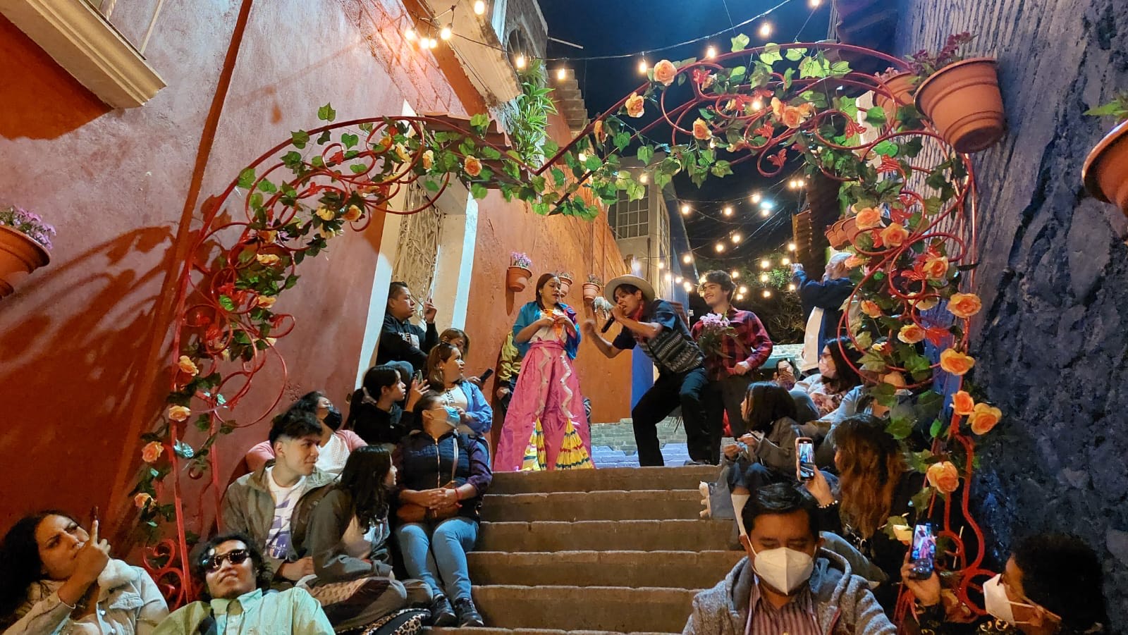 “Callejón de los enamorados”. Nuevo atractivo turístico en Atlixco para este mes del amor y la amistad.