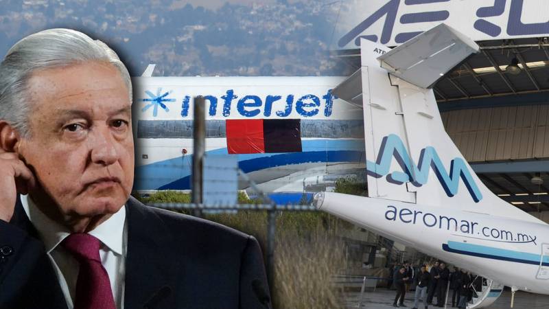 Dos aerolíneas quebraron en sexenio de AMLO: más de 6 mil personas pierden empleo