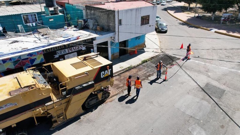 Gobierno de Atlixco inicia rehabilitación de vialidades importantes
