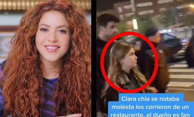 Esto sabemos del video viral de Clara Chía donde es sacada de un restaurante porque dueño es fan de Shakira (Vídeo)