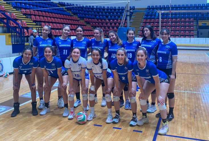 Borregas Puebla cierra fuerte en el Campeonato Universitario de Voleibol 