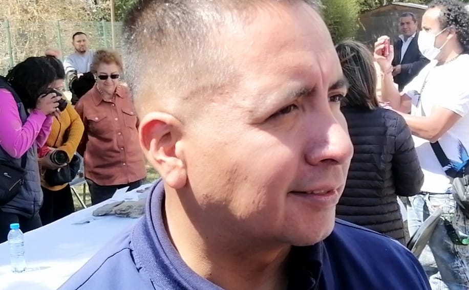 Plantea Edmundo Tlatehui a Gobierno federal rehabilitar escalinata ubicada frente al Patio de los Altares