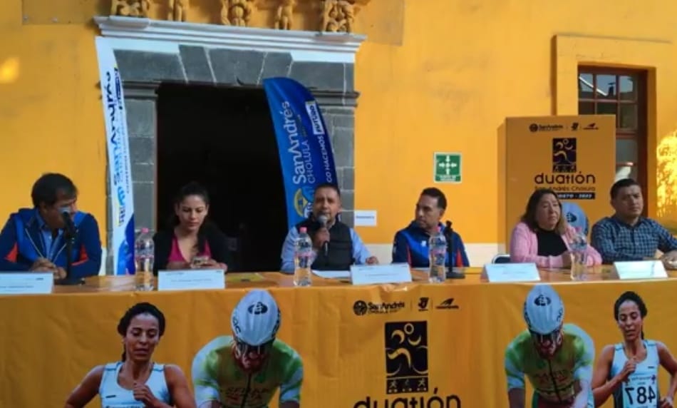 Invita San Andrés Cholula al “Duatlón 2023”, justa deportiva que espera una afluencia superior a los mil competidores