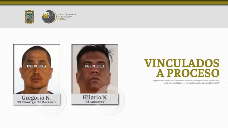 Sujetos son enviados a prisión por narcomenudeo, posesión de armas; fueron detenidos en Texmelucan