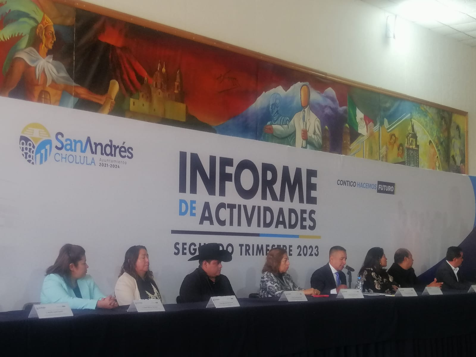 Presenta Edmundo Tlatehui, Informe de Actividades correspondiente al segundo trimestre 2023