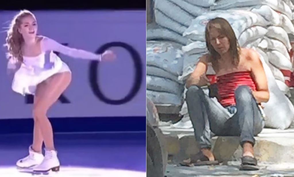 Elena Gouliakova paso de ser estrella del patinaje en Rusia a vivir como indigente en México (Vídeo)