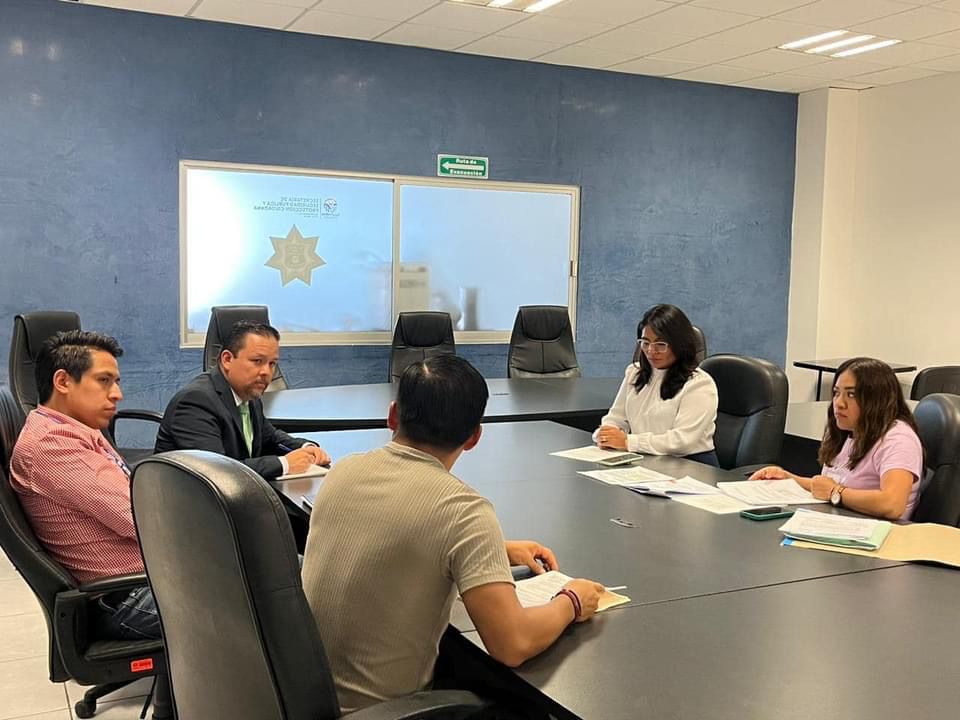 Entablan reunión de trabajo, la regidora Berenice Porquillo y el Consejo de la Judicatura Federal