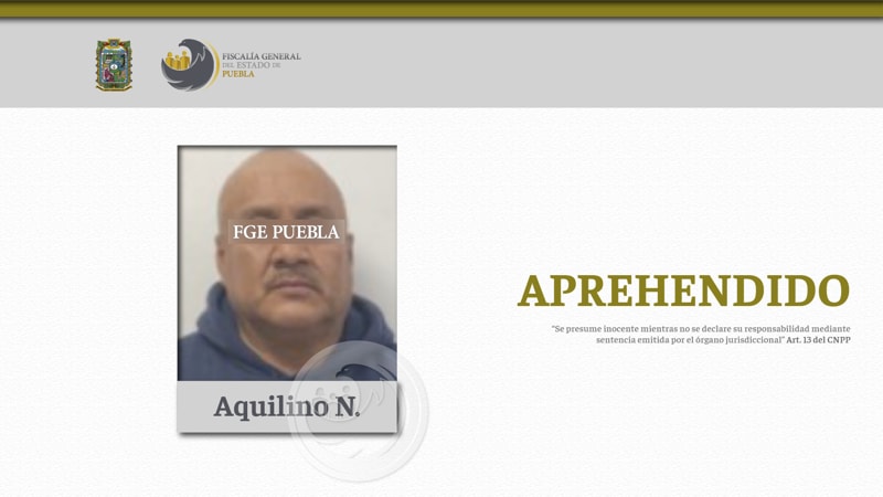 Aquilino N. es enviado a prisión por homicidio y privación ilegal de la libertad.