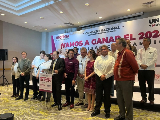 Hasta septiembre se conocerá quien es el candidato de Morena a la presidencia de México