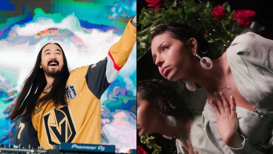 "Invítame un Café": Esta es la nueva colaboración de Ángela Aguilar y Steve Aoki (Vídeo)