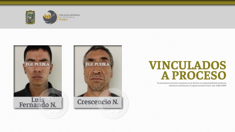 Luis Fernando N. y Crescencio N. son enviados a prisión por narcomenudeo en Zacatlán