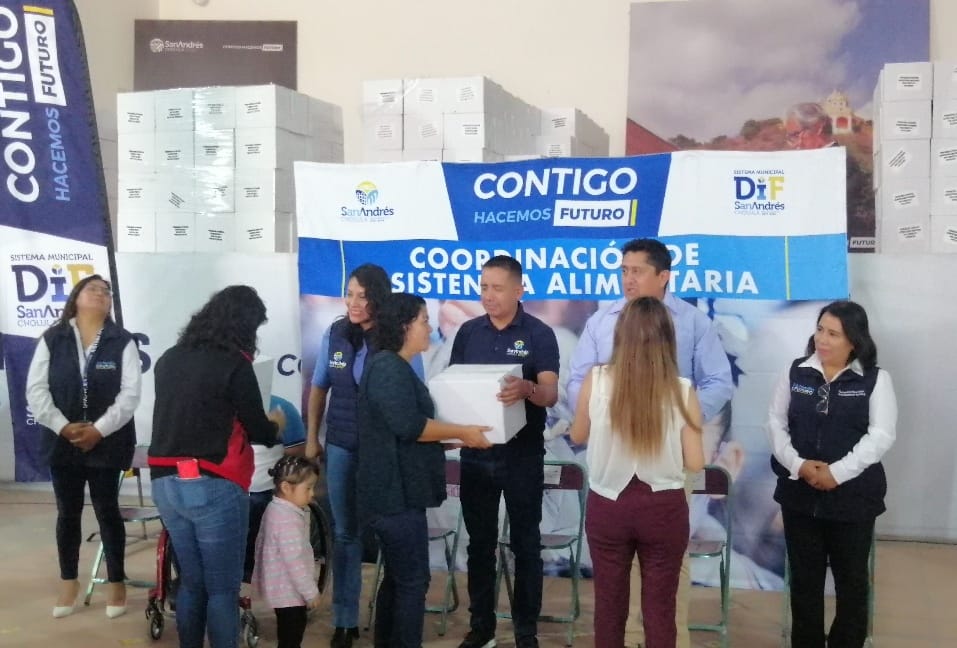 Entrega SACH mil 459 despensas pertenecientes a los apoyos alimentarios INCONUT, PAMEL, discapacidad, adulto mayor y PROAANAC